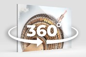 Interactieve 360°-view van een Diasec Baryta Solo Glanzend