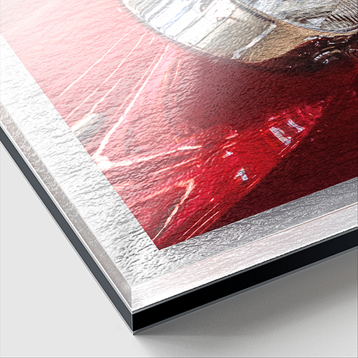 Menu Diasec Metallic Satin