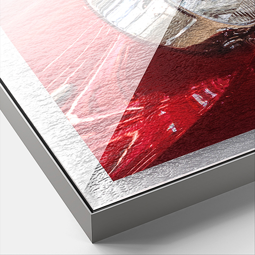 Menu Framed Metallic Glossy