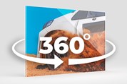 360° Beeld - Diasec "A La Carte" met Onzichtbare Alu Ophanging