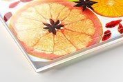 Collé avec Diasec Plexi