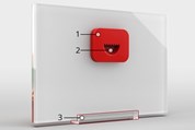 Diasec Mini met plexi voetje en magnetische ophanging
