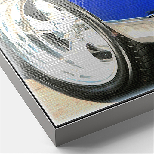 Menu Framed Chromaluxe Brushed