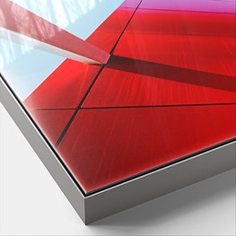 Menu Framed Chromaluxe Glossy