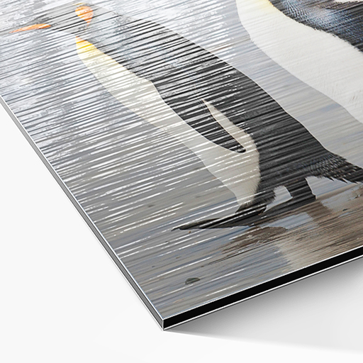 Menu Solo Dibond Silver