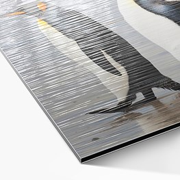 Menu Solo Dibond Silver