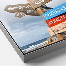 Menu Framed Dibond