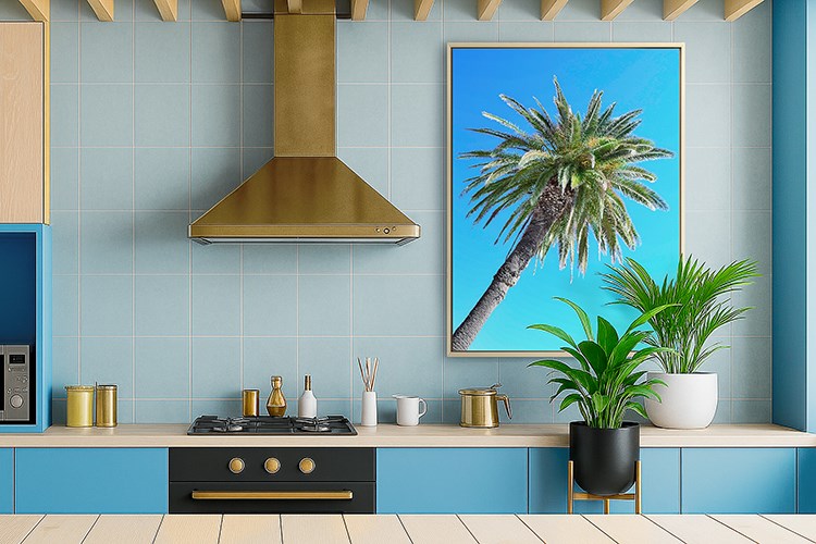 Une impression Fine-Art sur Forex  encadré avec un Fino-Bois.