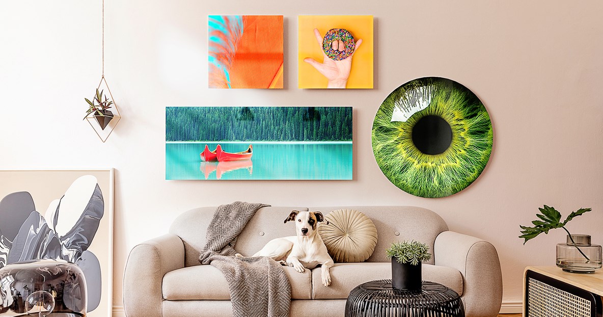 Chromaluxe on aluminium