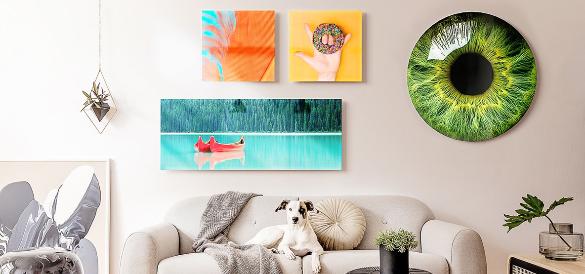 Chromaluxe on aluminium