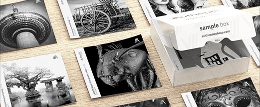 Fine-Art and Photographic Papers B&W samples