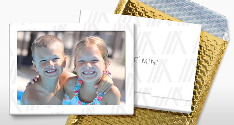 Diasec Mini comes in an original gift box in gold envelope — AuthenticPhoto.com