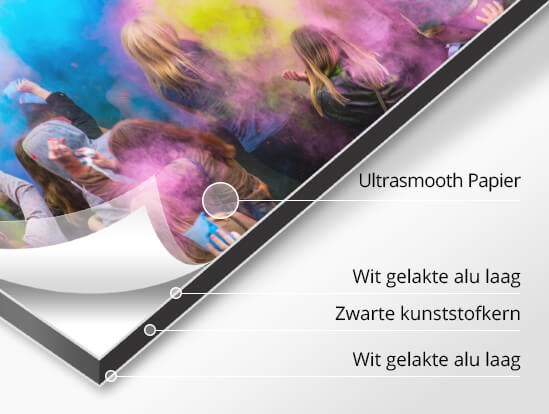 Opkleven op Alu-Dibond van Hahnemühle KleurFoto bij Authentic Photo.com