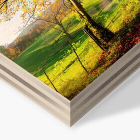 Impression UV sur bois écologique — AuthenticPhoto.com