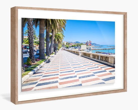 Wooden Frame with Glass San Remo — AuthenticPhoto.com
