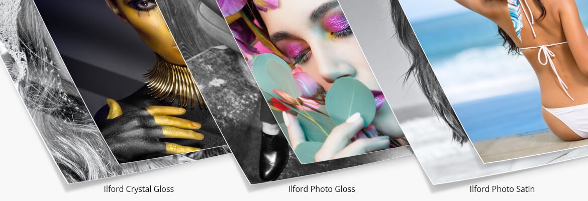 Papiers photos Ilford Photo Gloss, Ilford Photo Satin et Crystal, contrecollés sur Dibond — AuthenticPhoto.com