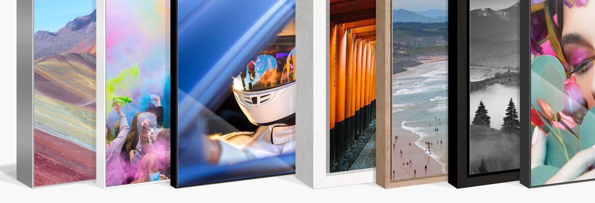 Caisses Américaines pour Diasec "À La Carte" Brillant — AuthenticPhoto.com