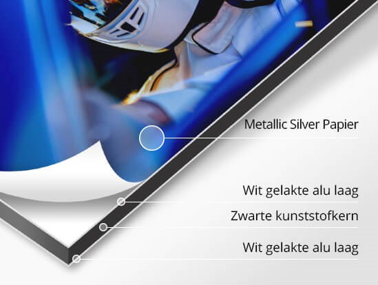 Opkleven op Alu-Dibond van Hahnemühle KleurFoto bij Authentic Photo.com