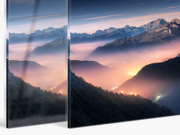 Diasec with regular Plexiglas Vs. Diasec TruLife®