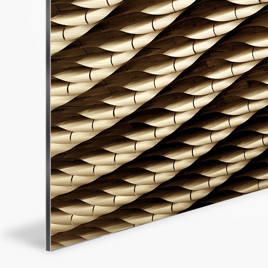 Dibond Gold Brushed