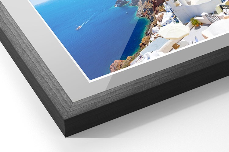 Menu Frame Santorini30 Black 750X500