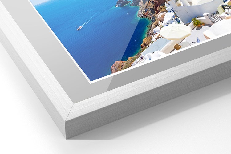 Menu Frame Santorini30 White 750X500
