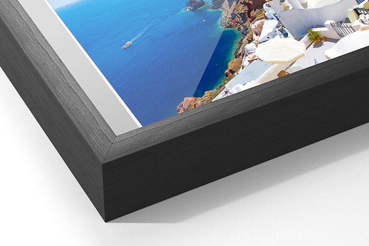 Menu Frame Santorini60 Black 750X500