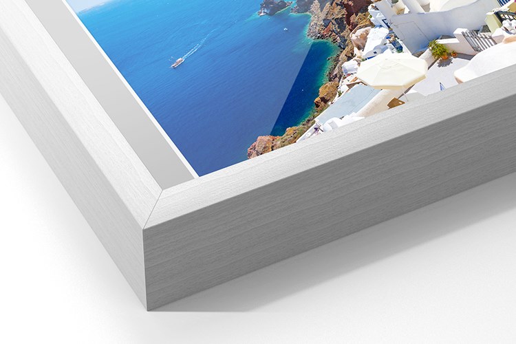 Menu Frame Santorini60 White 750X500