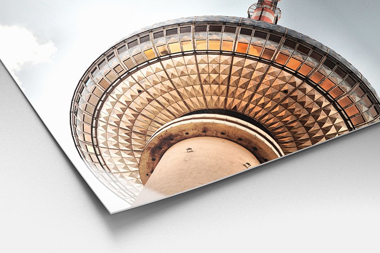 Détail d'un tirage photographique sur le papier Fine-Art PhotoArt White Baryta