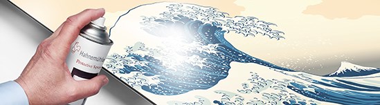 A photographic print on Hahnemühle Museum Etching Fine-Art paper to which Hahnemühle invisible protection spray is applied.