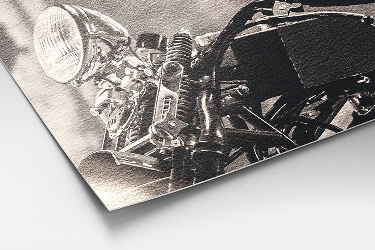 Papier Fine-Art Hahnemühle Metallic Rag est adapté pour le Noir et Blanc