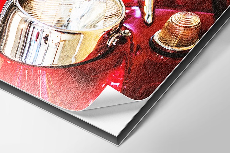 Papier Fine-Art Hahnemühle Metallic Rag pour Collage Dibond et Diasec Plexi