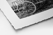 Papier Frangé Fine-Art Hahnemühle Photorag 308 adapté pour le Noir et Blanc