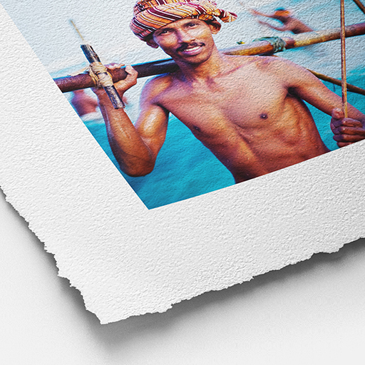 Menu Deckled Rag 308